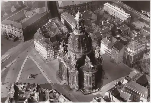 Innere Altstadt-Dresden Frauenkirche 1945/1981