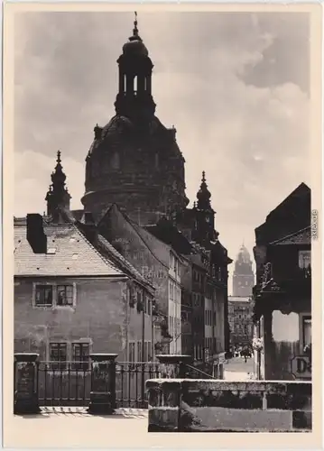Innere Altstadt-Dresden Dresden, Frauenkirche vor der Zerstörung 1945/1982