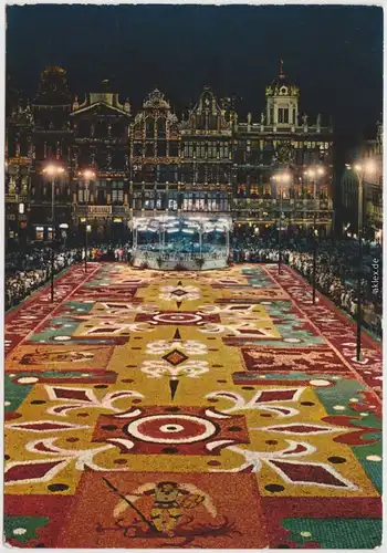 Brüssel Bruxelles Belgien - Brüssel, Grand Place, Tapis de fleurs 1974