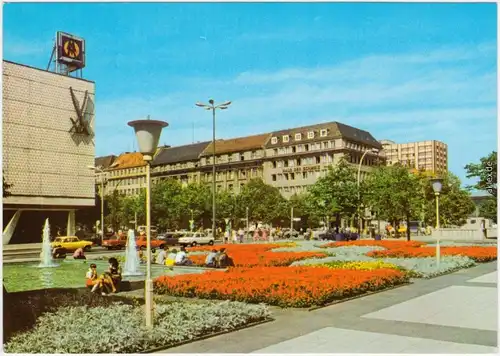Mitte Berlin Friedrichstraße - Unter den Linden Kaufhaus Ansichtskarte 
1980