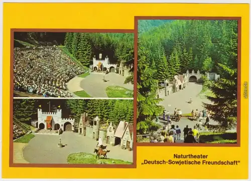 Ansichtskarte Steinbach Langenbach Naturtheater 1978