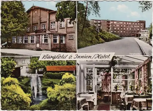 Ansichtskarte Bargfeld-Aukrug Hanssen's Gasthof, Tönsheide 1969