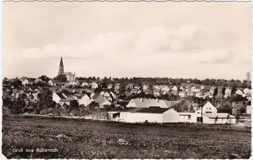 Foto Ansichtskarte Koblenz Rübenach - Panoramablick 1964