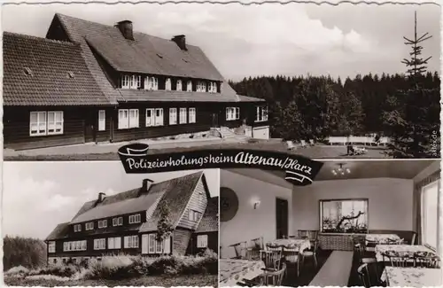 Altenau, Bergstadt Polizeierholungsheim  Foto Ansichtskarte 1965