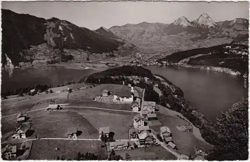 Seelisberg Blick auf die Stadt Foto Ansichtskarte 1965