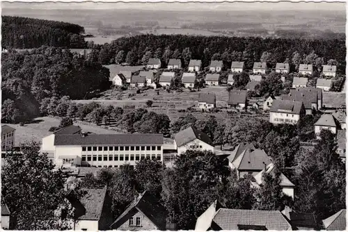 Oerlinghausen Panorama, Siedlung Foto Ansichtskarte 1959