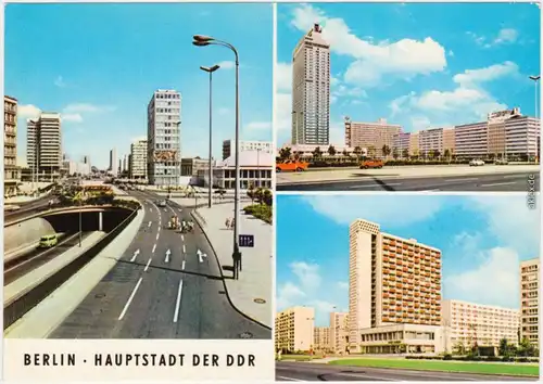 Berlin Autotunnel Alexanderplatz, Interhotel Stadt Berlin, Beimler-Straße 1976