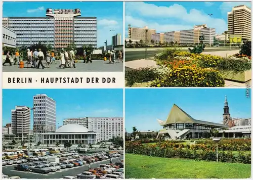 Berlin Haus der Elektroindustrie, Alexanderplatz, Haus des Lehrers und  1978