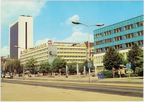 Berlin Interhotel "Unter den Linden" und Internationales Handelszentrum 1981