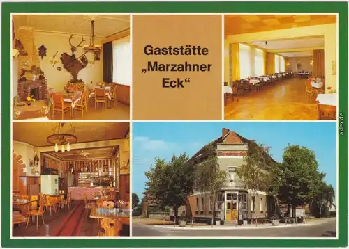 Marzahne Falkensee Jagdzimmer, Saal, Bauernstube, Außenansicht 1982