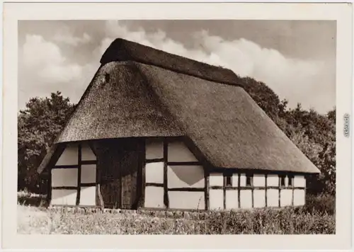 Cloppendorf Heuerhaus - Außenansicht im Museumsdorf 1930