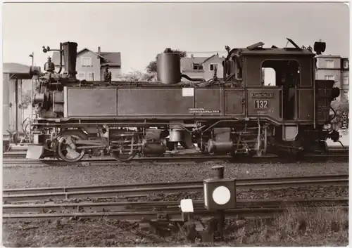 Traditionsbahn Radebeul Ost-Radeburg,Traditionsbahnlok 999 539 /ex.sächs. IV K)