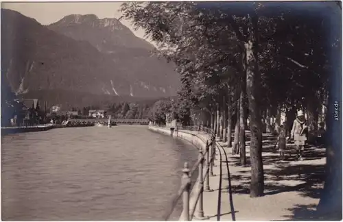 Ansichtskarte Bad Ischl Esplanade und Katrin 1916
