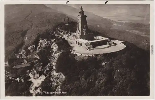 Kelbra (Kyffhäuser) Luftbild Kaiser-Friedrich-Wilhelm 1934