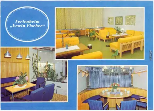 Kühlungsborn Haus B -Klubraum, Haus A - Empfang, Haus B - Bauernstube 1979