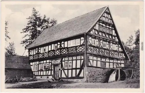 Ansichtskarte Ilbeshausen Teufelsmühle 1968