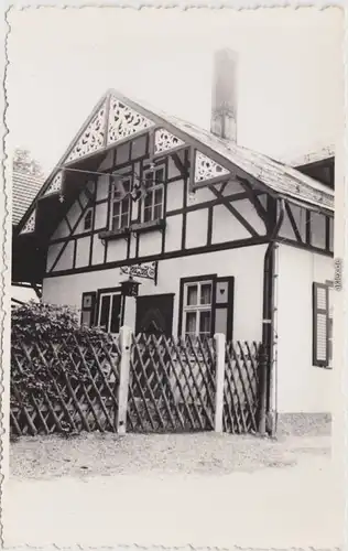 Waltershausen Foto von Hausfassade 1965 