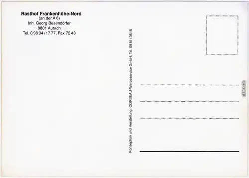 Aurach Frankenhöhe-Nord - Außenansicht - Gästebereich 1978
