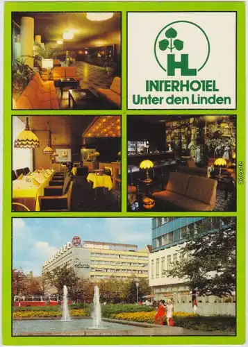 Ansichtskarte Berlin Interhotel "Unter den Linden" 1983