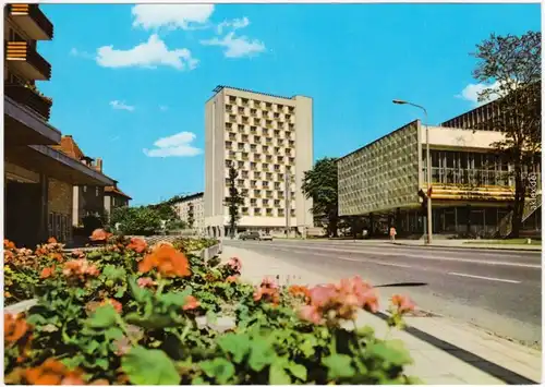 Ansichtskarte Suhl Wilhelm-Pieck-Straße 1974
