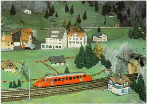 TT-Anlage "Gotthardbahn" "VEM/Medi" in der AG "Friedrich List" Leipzig (1979