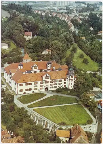 Ansichtskarte Schmalkalden Luftbilder Wilhelmsburg 1986