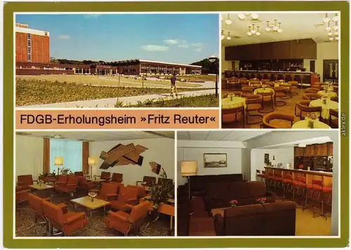Schwerin FDGB-Erholungsheim "Fritz Reuter" 1986