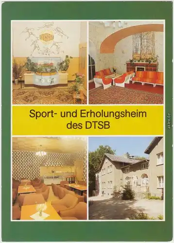 Friedrichswalde Blankenberg (Kr. Sternberg) Sport- Erholungsheim  DTSB 1985