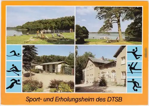 Friedrichswalde Blankenberg (Kr. Sternberg) Mehrbild: Sportheim des DTSB 1985