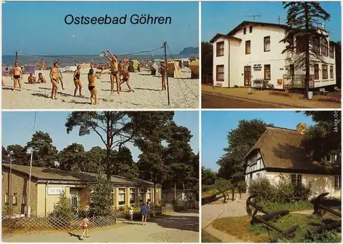 Göhren (Rügen) Nordperd, Rat der Gemeinde, HO-Gaststätte "Zur Düne", 1987