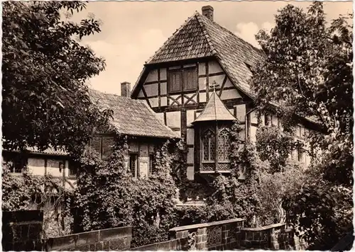 Ansichtskarte Eisenach Wartburg 1962