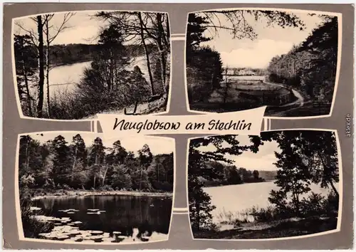 Neuglobsow-Stechlin Dagowsee / Stechlinsee 1963