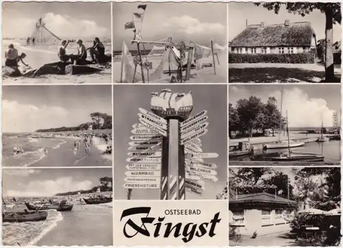 Foto Ansichtskarte  Zingst-Darss Ostseebad Zingst 1963