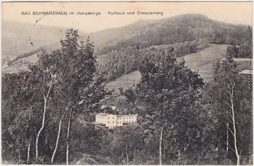 Bad Schwarzbach Bad Flinsberg Czerniawa-Zdrój Świeradów-Zdrój Isergebirge 1924