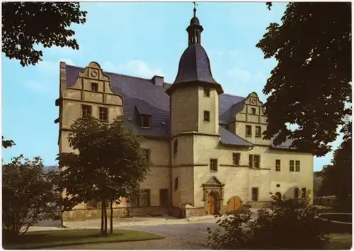 Ansichtskarte Dornburg Camburg Renaissanceschloß - Außenansicht 1978