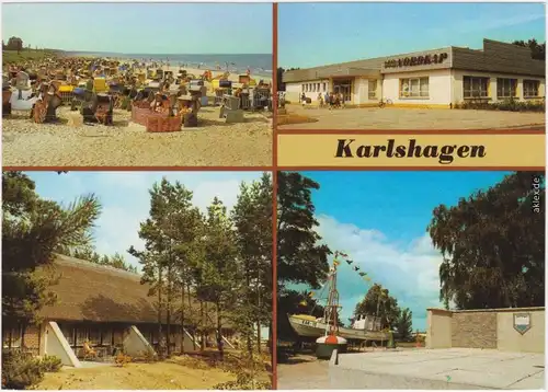 Karlshagen Strand, Ho-Gaststätte "Nordkap", Betriebsferienheim des VEB  1987