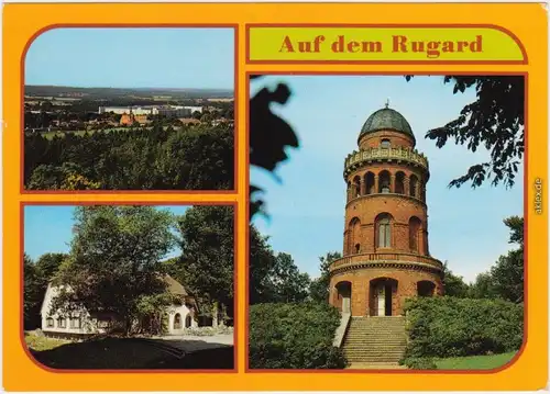 Bergen (Rügen) Übersicht, Gaststätte "Rugard", Ernst-Möritz-Arndt-Turm 1988