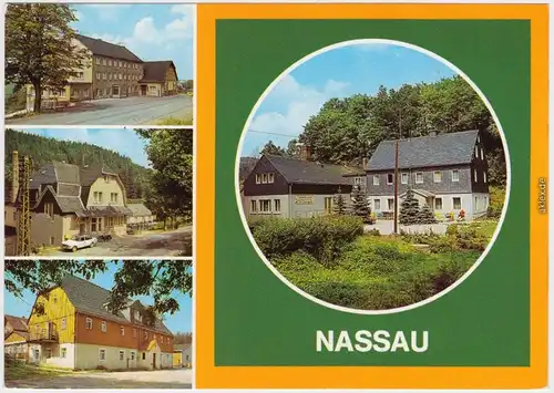 Nassau (Erzgebirge) Handwerker-Erholungsheim "Haus Potsdam", Ferienheim 1982