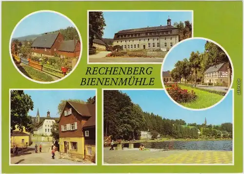 Rechenberg Bienenmühle An der Alten Straße, Polytechnische Oberschule,  1982