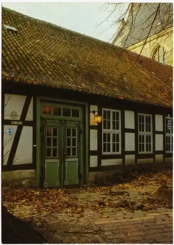 Ansichtskarte Rostock Kulturhistorisches Museum 1984