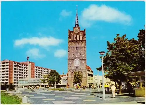 Ansichtskarte Rostock Kröpeliner Tor 1981
