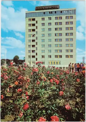 Saßnitz Rügen-HotelAnsichtskarte (2) 1981