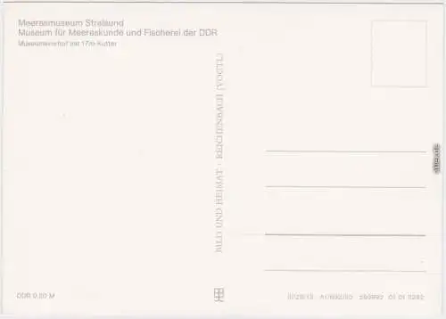 Ansichtskarte Stralsund Meeresmuseum (2) 1980