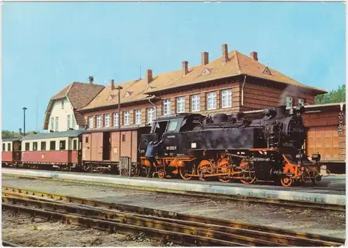 Ansichtskarte Kühlungsborn Die Bäderbahn Bad Doberan Bahnhof
1984