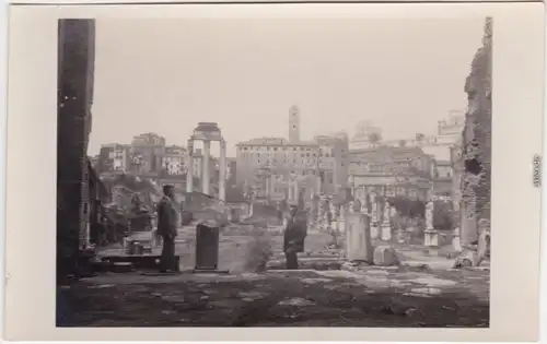 Rom Roma Forum Romanum - Via Sacra - Privatfotokarte 1926 