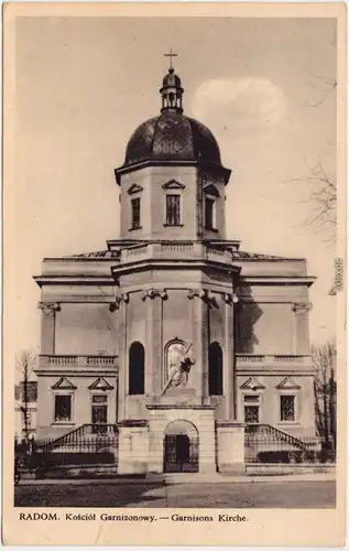 Radom Radom Kosciol Garnizonowy Masovien Ansichtskarte  1939