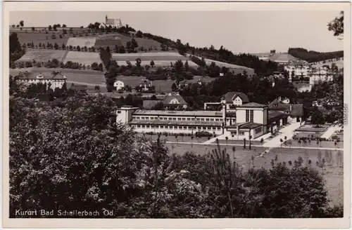 Foto Ansichtskarte Bad Schallerbach Blick auf den Kurort 1930