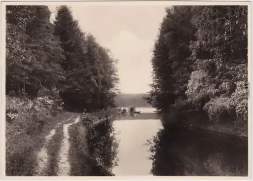 Willenberg (Masuren) Wielbark Kanalpartie Rudczanny-Nieden Ostpreußen 1930