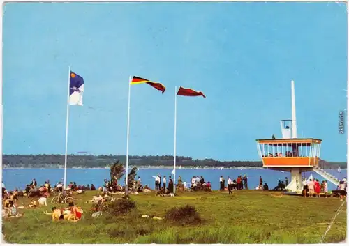 Ansichtskarte Hoyerswerda Wojerecy Knappensee 1969