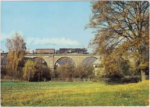  Rödlitzer Viadukt (Strecke St. Egidien - Stollberg) 1988